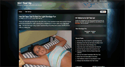 Desktop Screenshot of girltiedup.net